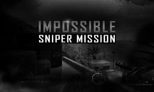 game pic for Impossible sniper mission 3D